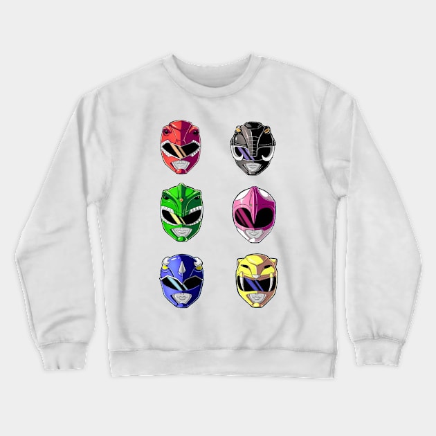 power ranger Crewneck Sweatshirt by fancy ghost